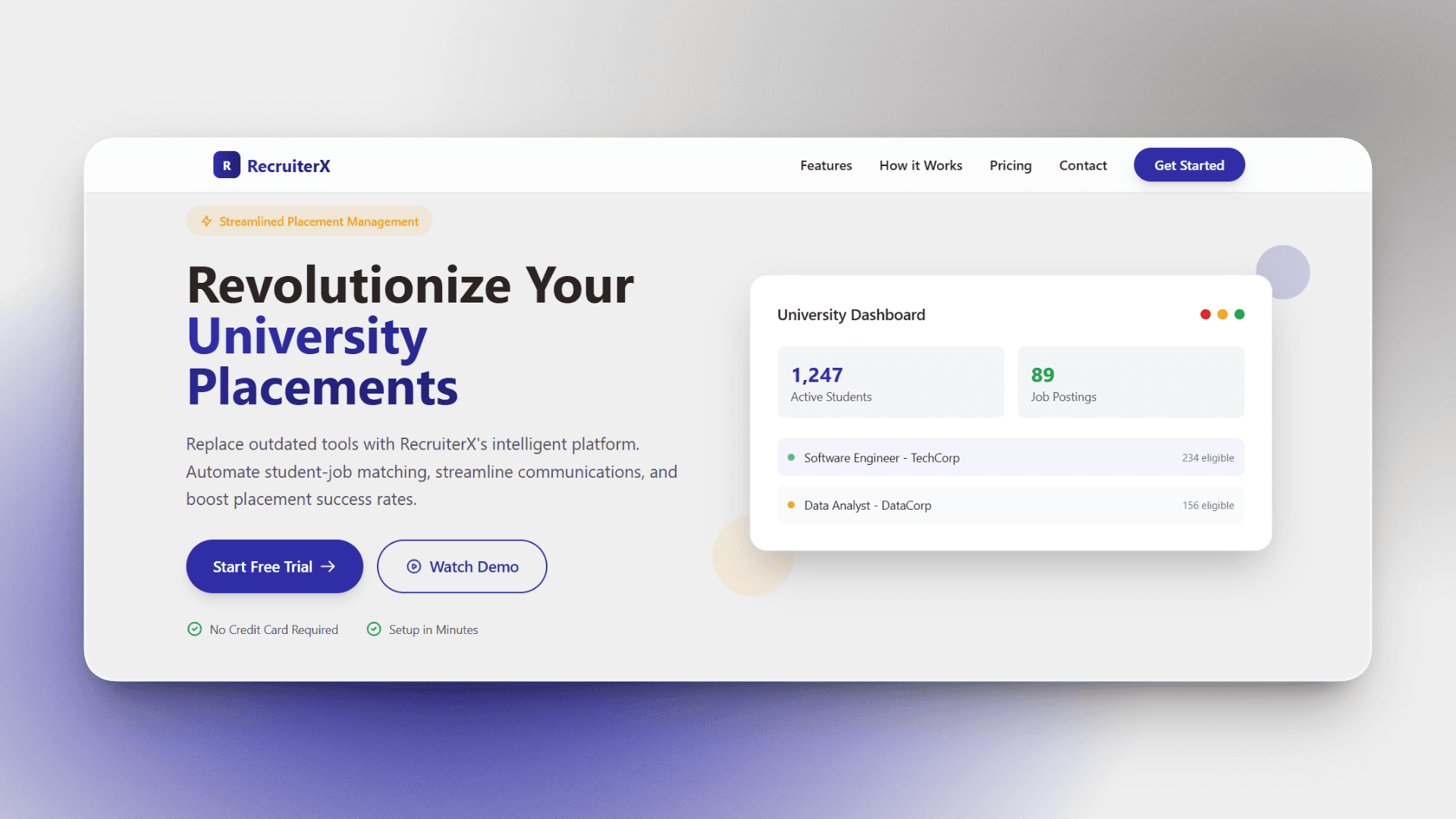 RecruiterX